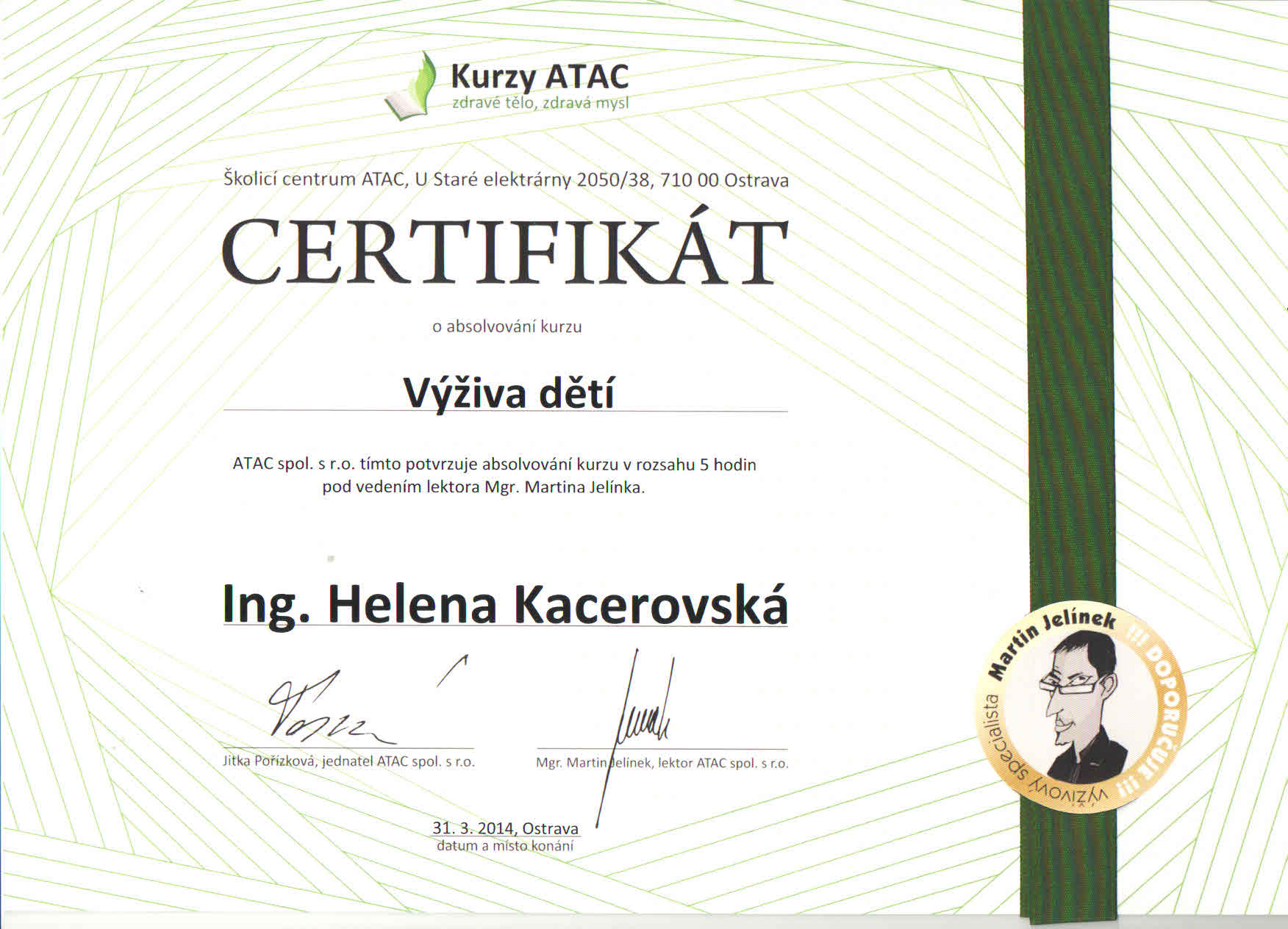 certifikace